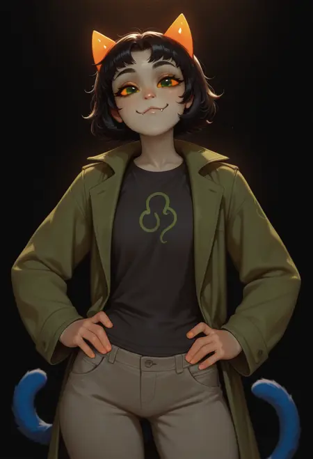 Homestuck - Nepeta Leijon (Illustrious/pony)
