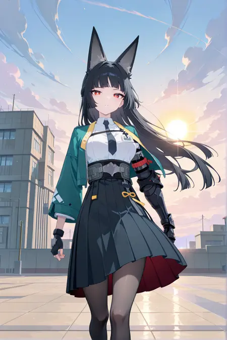 Hoshimi Miyabi - Zenless Zone Zero (ZZZ) - Illustrious