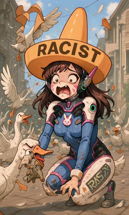 Racist Novelty Sombrero - Illustrious