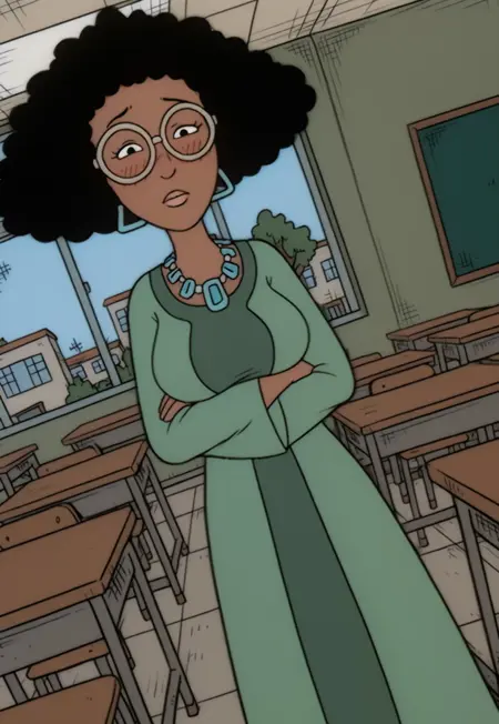 Miss Grotke (Recess) Illust/Pony