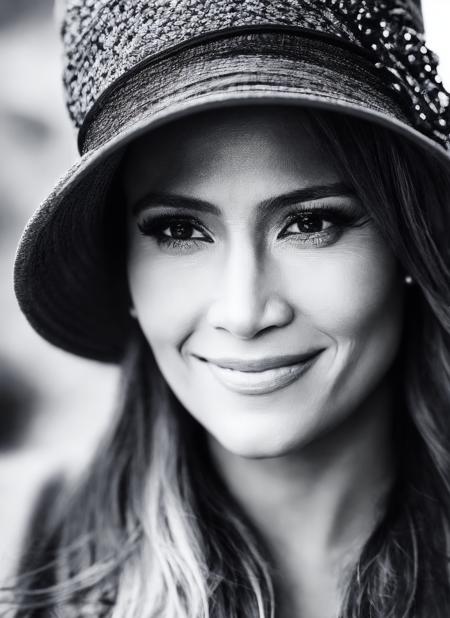 <lora:lora_jennifer_lopez:1>, professional photograph of sks woman, ((detailed face)), (High Detail), Sharp, 8k, ((bokeh))