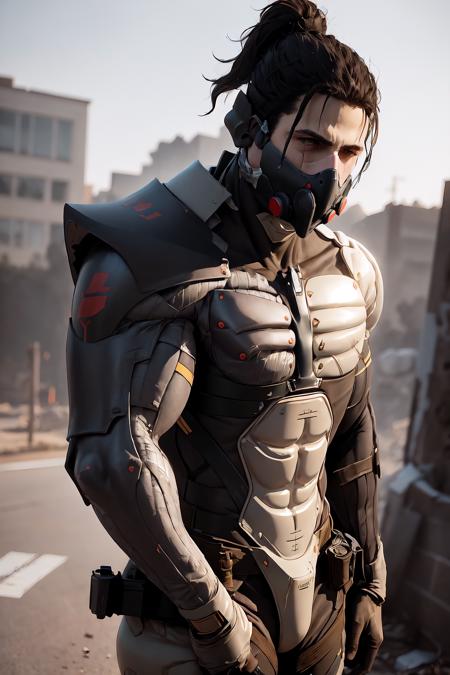 Jetstream Sam cosplay, Metal Gear Rising: Revengeance, Know Your Meme