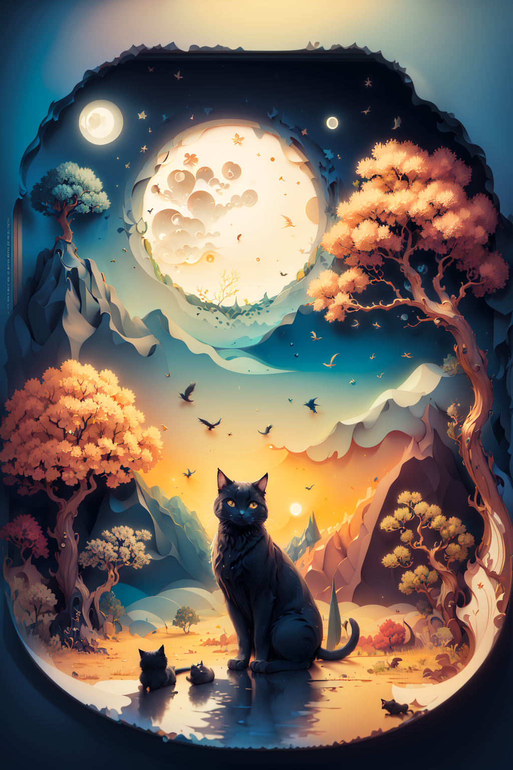 02143-2919554506-(((masterpiece))),bestquality,illustration,beautifuldetailedglow,paper_cut,,tree,moon,cat,.png