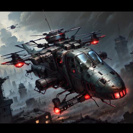 <lora:CNCNODAIv2:.9> CNCNODAI helicopter  , detailed, intricate