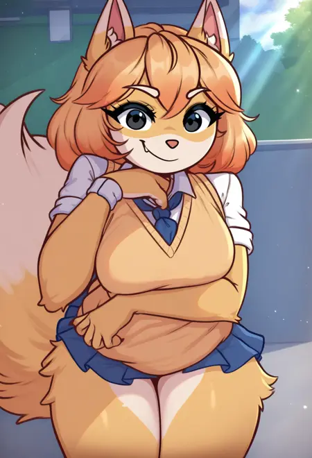 /v/ Bully Fox (Character) (NAI)