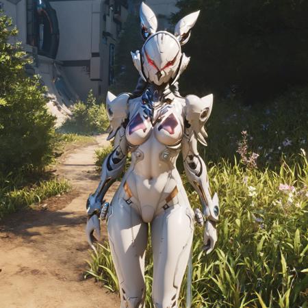 UltBunny white bodysuit helmet