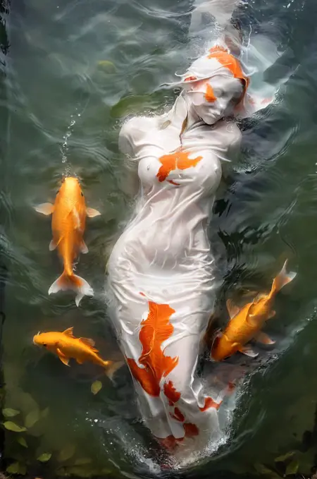 SDXL - Covered/Veiled In Stuff