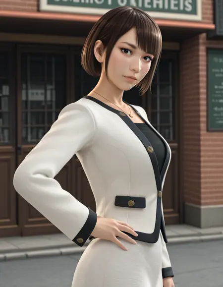 Mukoda Saeko 向田 紗栄子 / Like a Dragon 龍が如く(3D style)