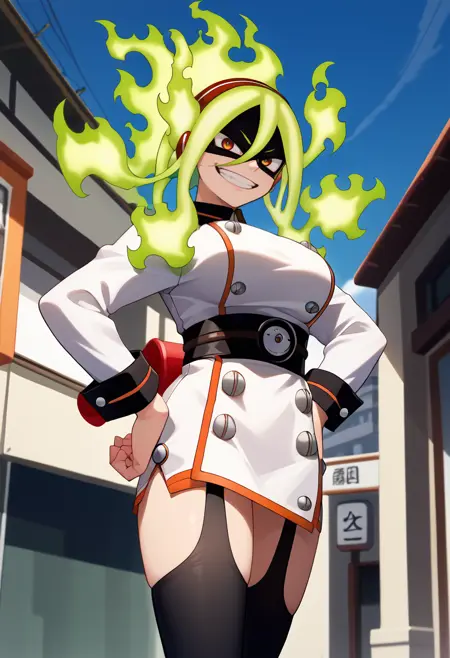 [PonyV6 XL] Burnin / Moe Kamiji | My Hero Academia