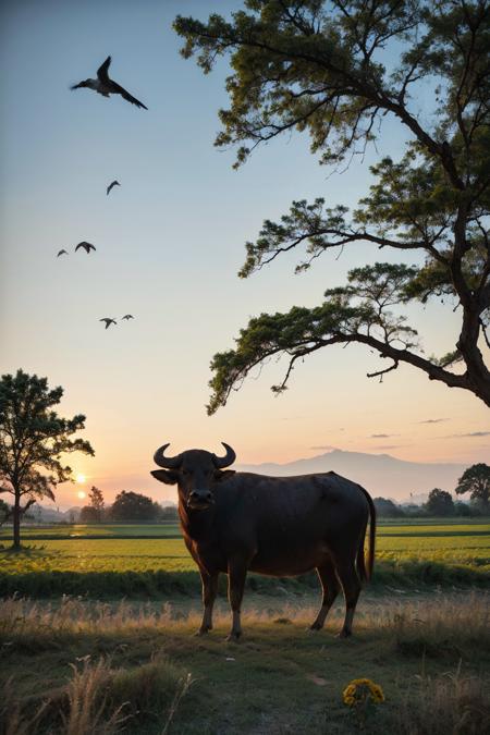 buffalo field background