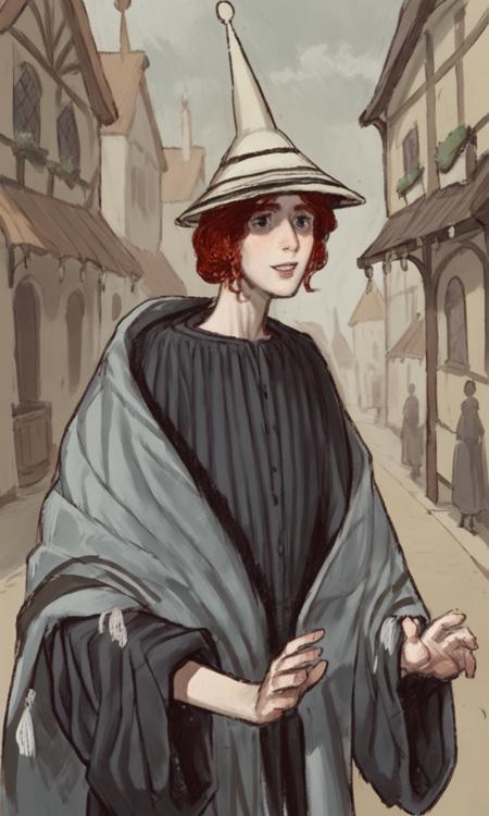 Medieval Jewish Boy | Mossacannibalis V1