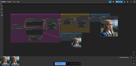 ConfyUI Basic workflow, Hiresfix Latent v1.0