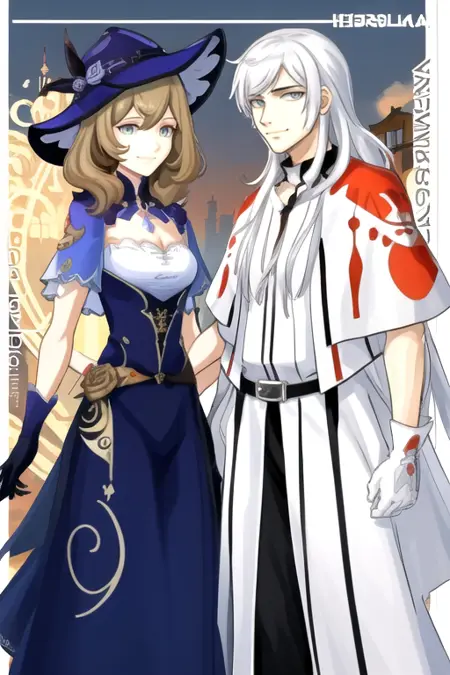 White x Lisa Minci (Tower of God x Genshin Impact)