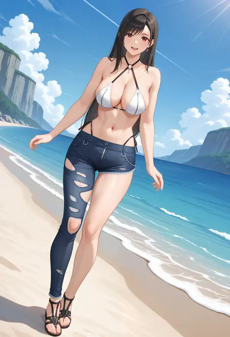 Skinny Shark - DOAXVV Outfit (Illustrious)