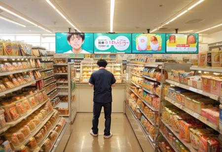 コンビニの店内F PONY PONY_V1