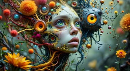 ORIGINAL PROMPT: surrealistic weirdness, the living threads of life
PRODUCTION PROMPT: Original prompt was used. <lora:cg_concept_style:0.64> <lora:dr_diffusion_negative-detail_enhancer_pnte_2_0:-0.42>