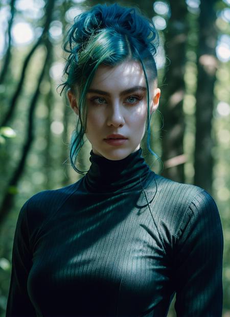 A stunning intricate full color portrait of (sks woman:1), wearing a black turtleneck, epic character composition, by ilya kuvshinov, alessio albi, nina masic, sharp focus, natural lighting, subsurface scattering, f2, 35mm, film grain, <lora:locon_cbg_v1_from_v1_64_32:1.25>