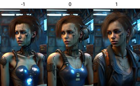 <lora:neg4all_xl_bdsqlsz_V4:-1>
(realistic:1.3), perfect lighting, (photorealistic:1.2), perfect skin,  ray tracing, exhausted expression, bob hair, beautiful girls head on old machine body, gunmetal, rusty old exoskeleton, outdated, poor, rust, rusty metal, official cyberpunk wallpaper, (establishing shot, indoors, computer terminals, machines, screens), (blue glowing human heart visible inside breast, exposed)