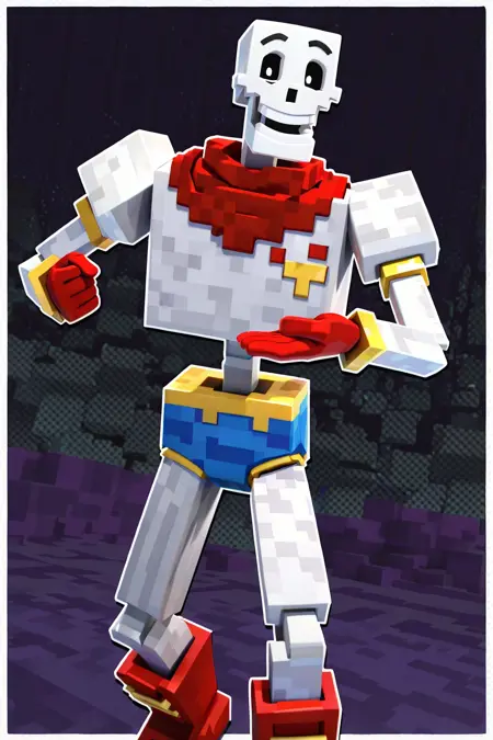 Papyrus (Zamination/Fazbear and Friends/Undertale)