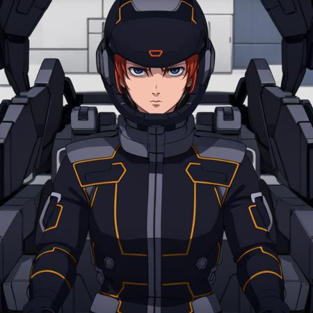 masterpiece,high quality,solo,
<lora:maridacruz001:0.7>,
maridacruz,1girl,
helmet,
(black pilot suit:1.3),
black gloves,
cockpit,