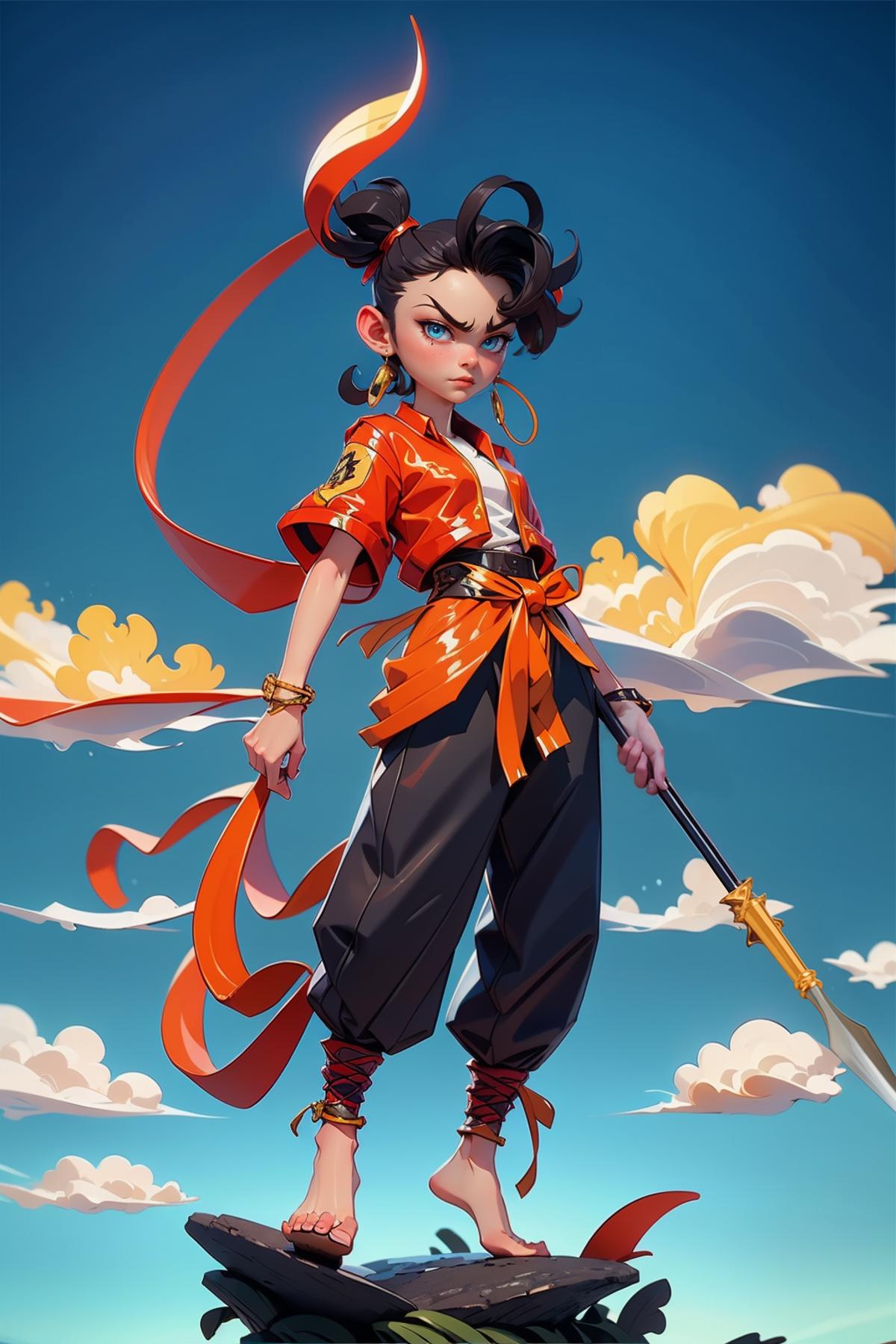 Nezha v0 5 stable diffusion lora civitai
