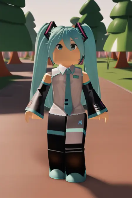 Roblox Woman / Man / Block avatar style