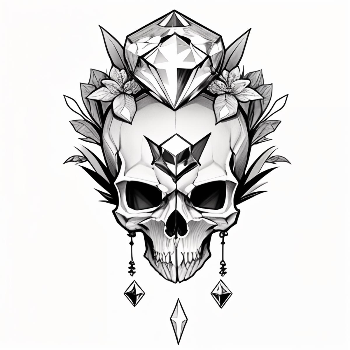 Minimalist tattoo designs (SD1.5 & NAI available) image by Pastorale