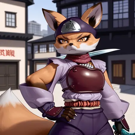 Alopex - Teenage Mutant Ninja Turtles (2012 TV series - Tales of Tiger Claw) - (PonyXL)