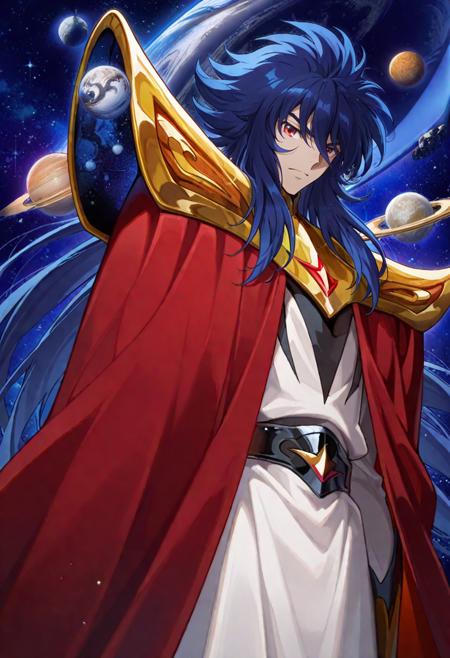 God of Time Saturn (刻の神サターン) - Saint Seiya Omega (聖闘士星矢) V1