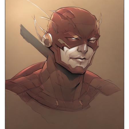 evang, DC comics the flash, Digital Art, by Krenz Cushart