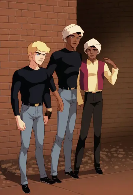 Jonny Quest - Jonny and Hadji