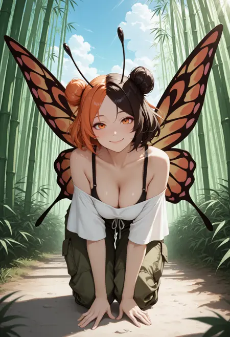 Lyn's Butterfly Girl