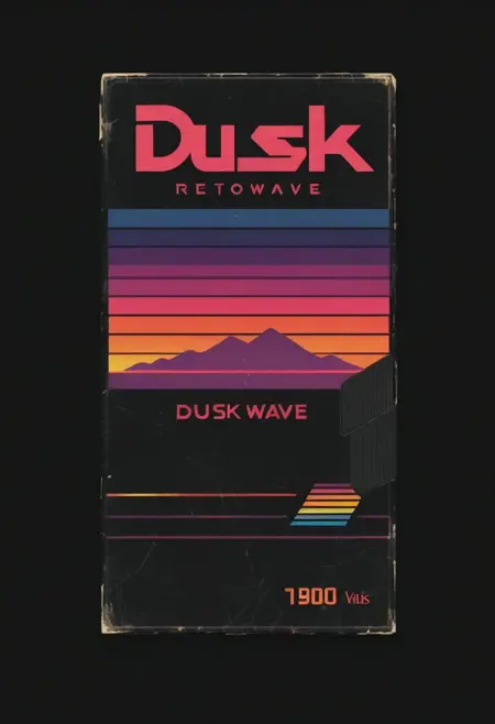 Retro VHS Cases