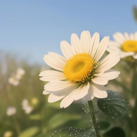 (Masterpiece:1.3), highest details, 
flowers, bloom, blossoms, multiple colors, multiple sizes, multiple types, morning dew, insects,
hearts, love, lovely, cute, sweet, feeling well, spring or summer scene, no humans, bright lighting, shadows, shaded patterns, colorful, centered focus, depth of field,
outdoors, sunny weather, blue sky, impressionism,