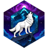 Galactic Wolf Badge