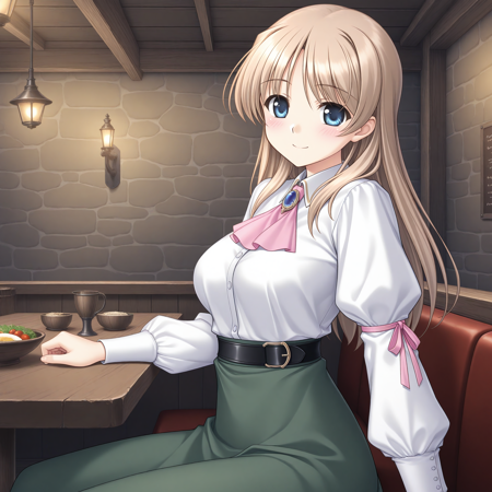 Fione Silvaria (菲奥奈·希尔法莉亚) | Aiyoku no Eustia (秽翼的尤斯蒂娅) | NoobAI v1.0