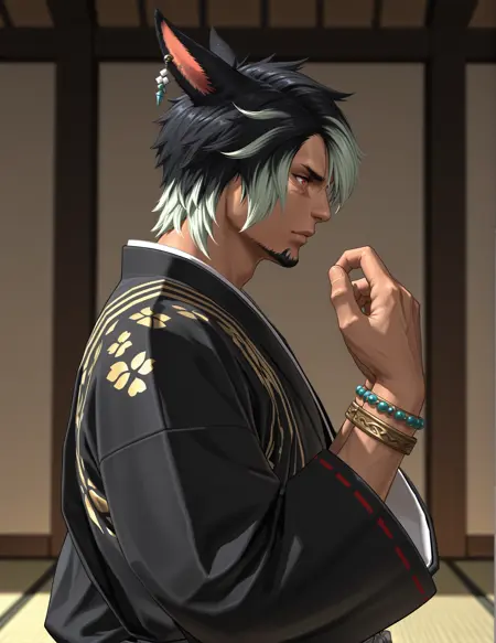 The Many Colors of K'rhis Tia (FFXIV OC) Illustrious