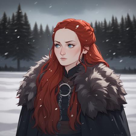 Sansa Stark [ Game Of Thrones ] [ PXL / illustrious ] by Leaf v1.0 : Pony