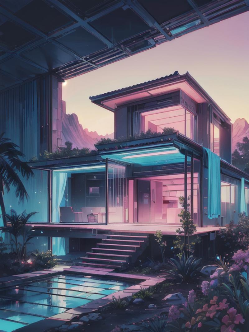 Retrowave Tech - World Morph image by ipArchitecture