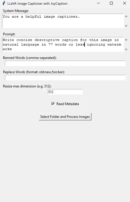 Joy Caption Standalone (Works on 8GB)