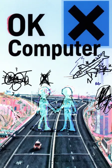 OK Computer Stanley Donwood Style - Radiohead - ZIT & Flux