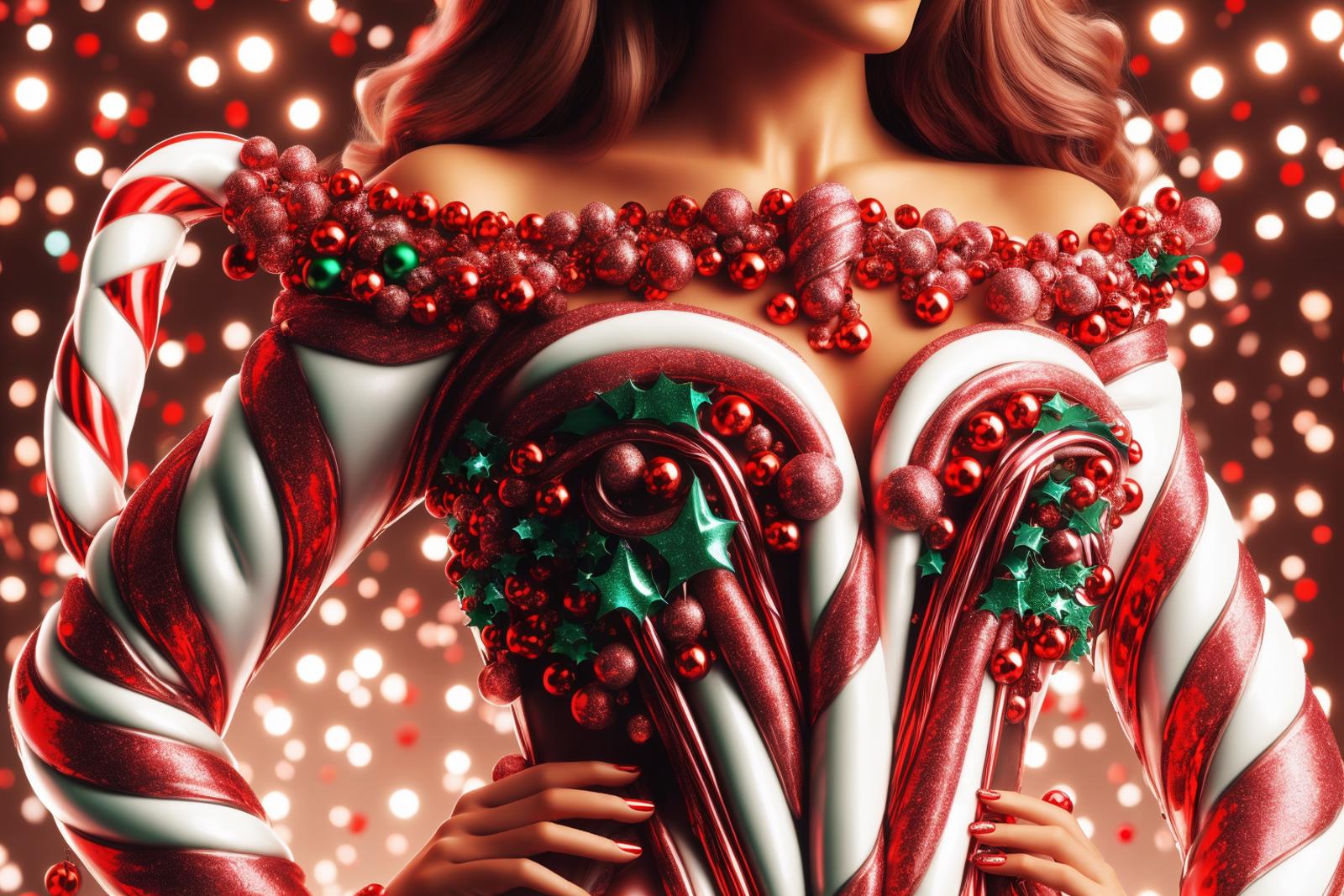 Candy Cane Style - Lora image by ElizaPottinger