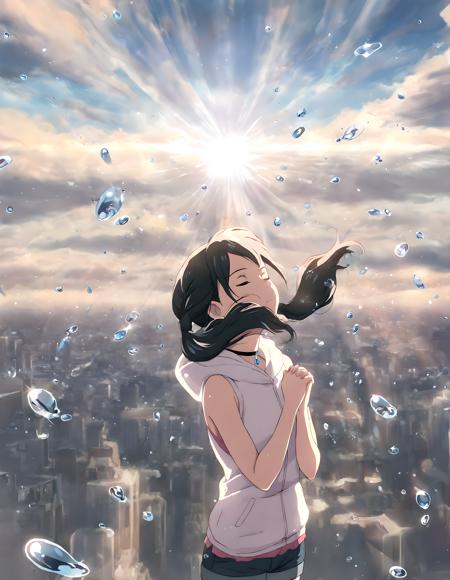 amano hina/天野陽菜(天気の子) illustrious_XL_h13a