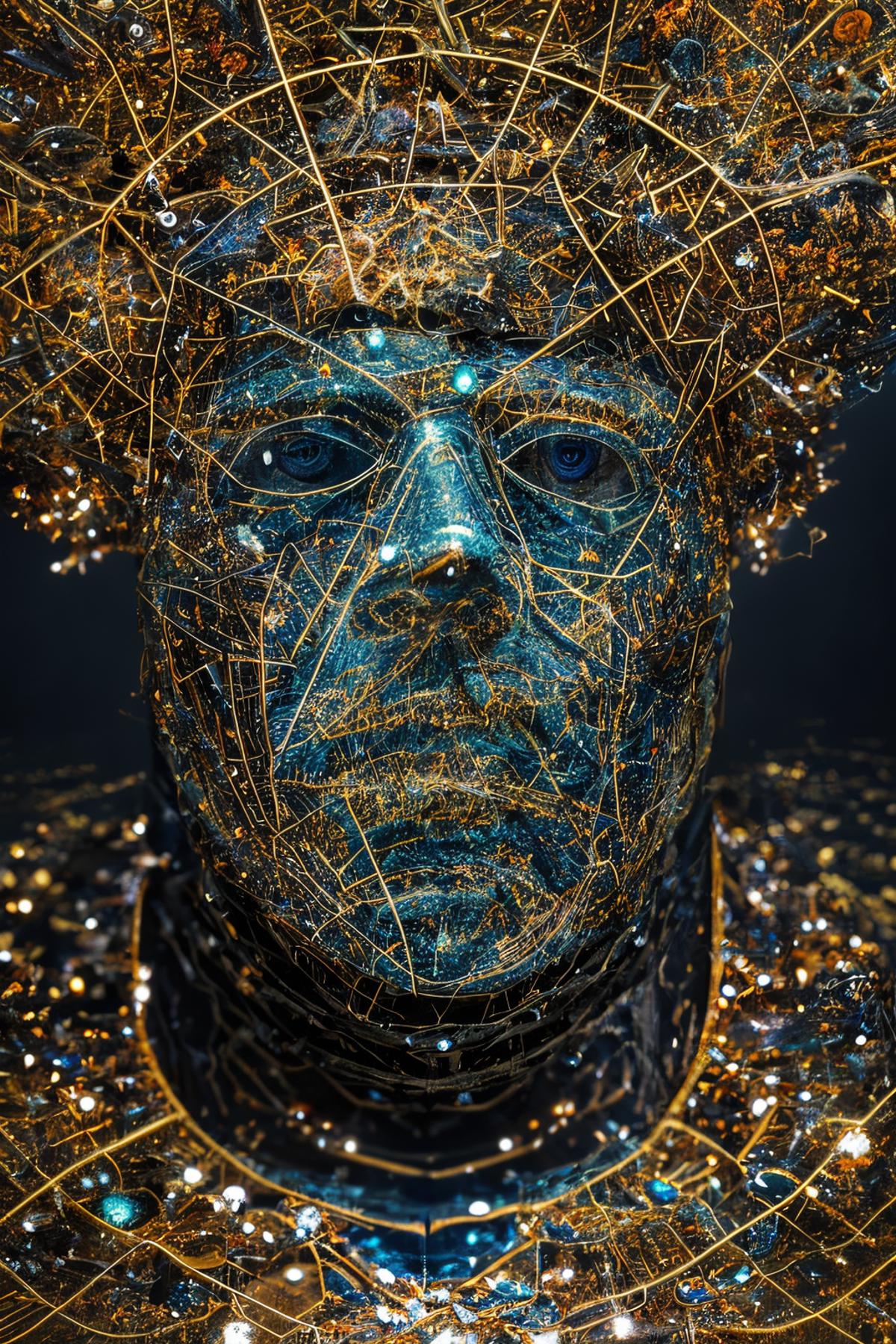 AI model image by sandarache