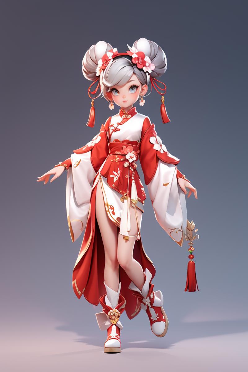 游戏角色立绘（CG Game characters） image by aji1