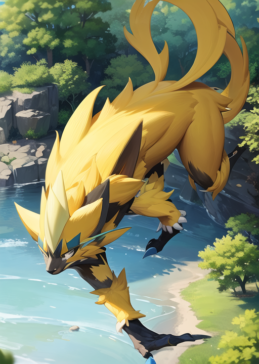 Zeraora - Pokemon | Pocket monsters image by Tomas_Aguilar