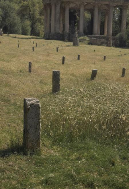 Vasily Polenov (open-air realism), Wheat stubble field after harvest, lichen-encrusted fence posts, crumbling neoclassical temple,green woodpecker drilling.,Art painting by Jakub Rozalski and Ross Tran and Joe Madureira, ,,
artstation trending, macro lens, volumetric light,
<lora:Illustration_Insanity:0.3>,
<lora:dreamshaperXL10_lora:0.7>,
<lora:extremely_detailed:0.3> extremely detailed,
<lora:DetailMaximizer:0.3>,, Surrealism art style, dreamlike and irrational imagery, explores the unconscious mind, juxtaposition of unlikely elements, challenges reality and logic