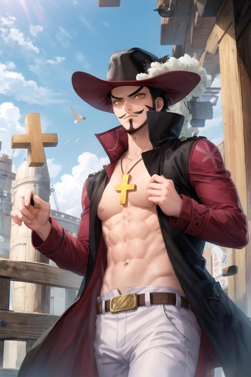 Dracule Mihawk | One Piece (anime character) | ownwaifu image by ownwaifu