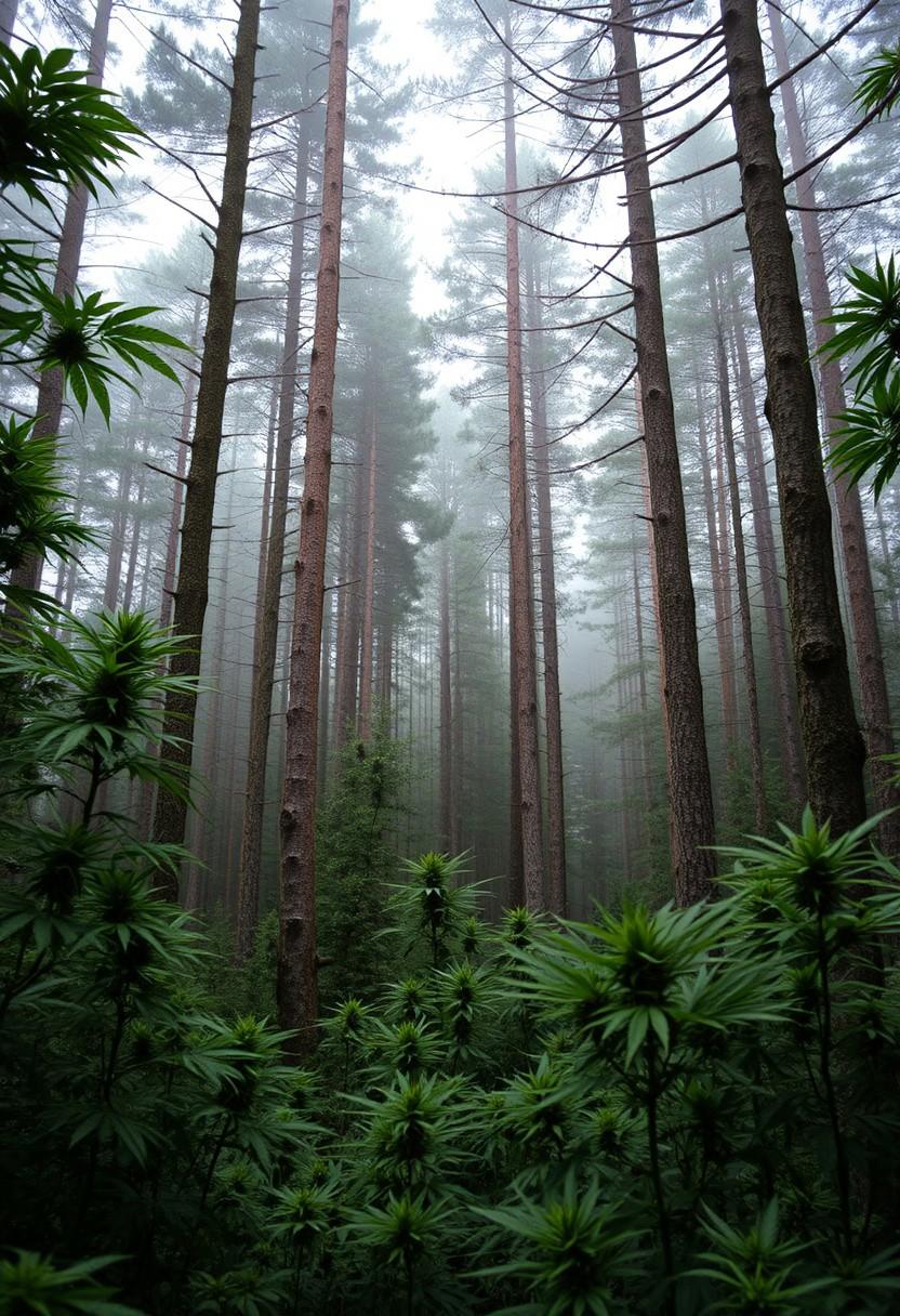 The old growth cannabis forest