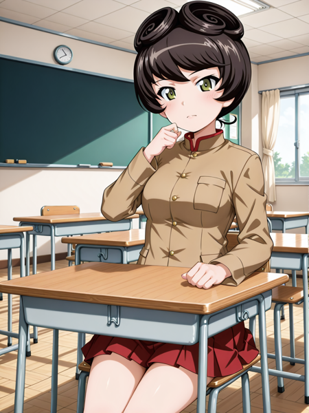 Hosomi Shizuko(girls und panzer) V1.0